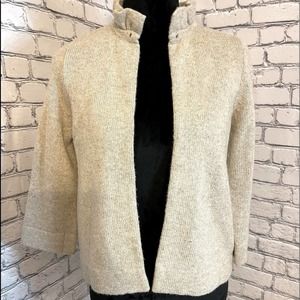 J. Crew Wool Open Sweater